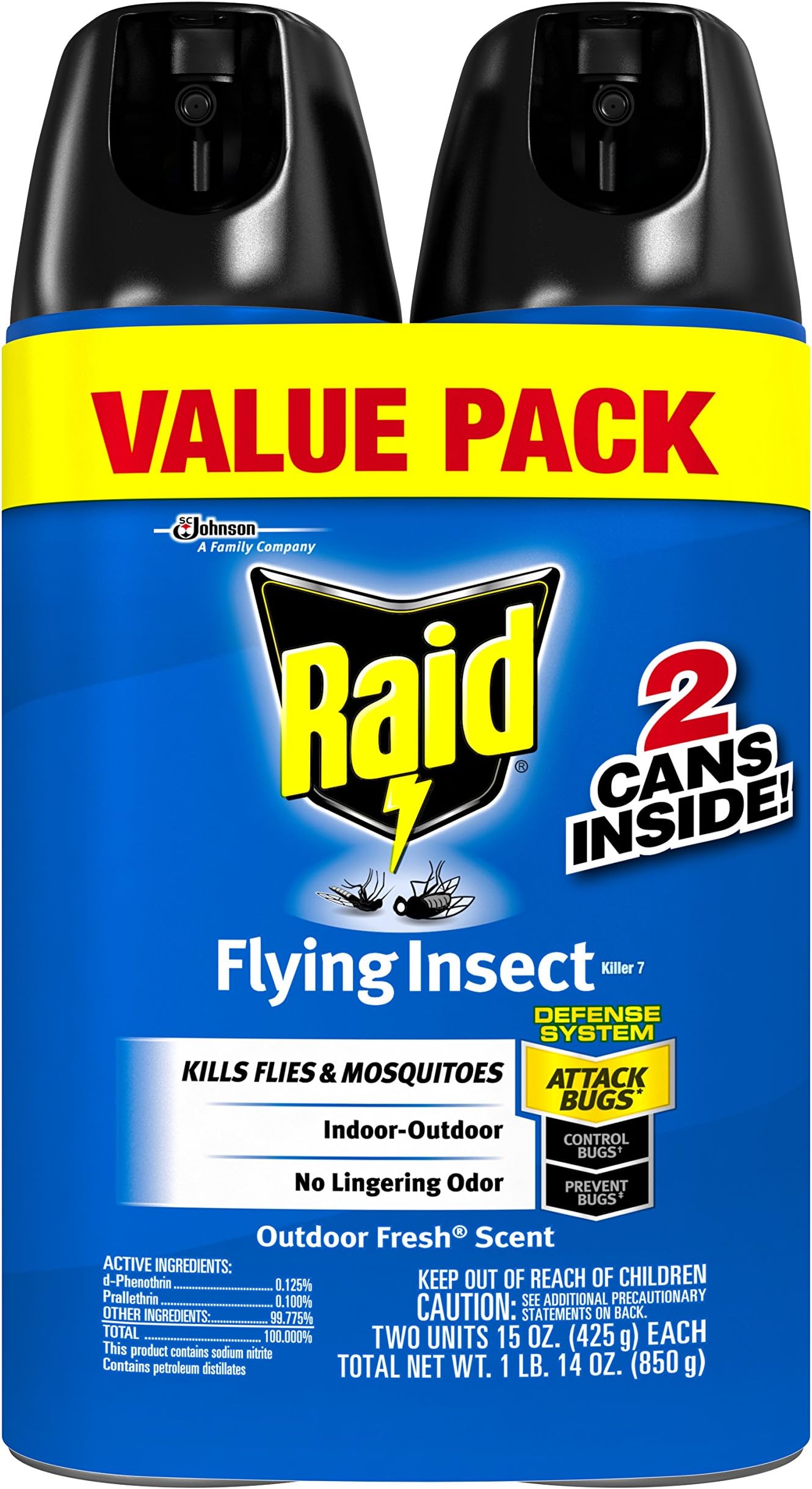 Raid mosquito spray. 150ml 4