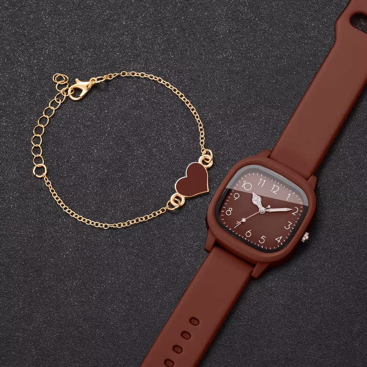 Silicone Watch & Bracelet Set  2