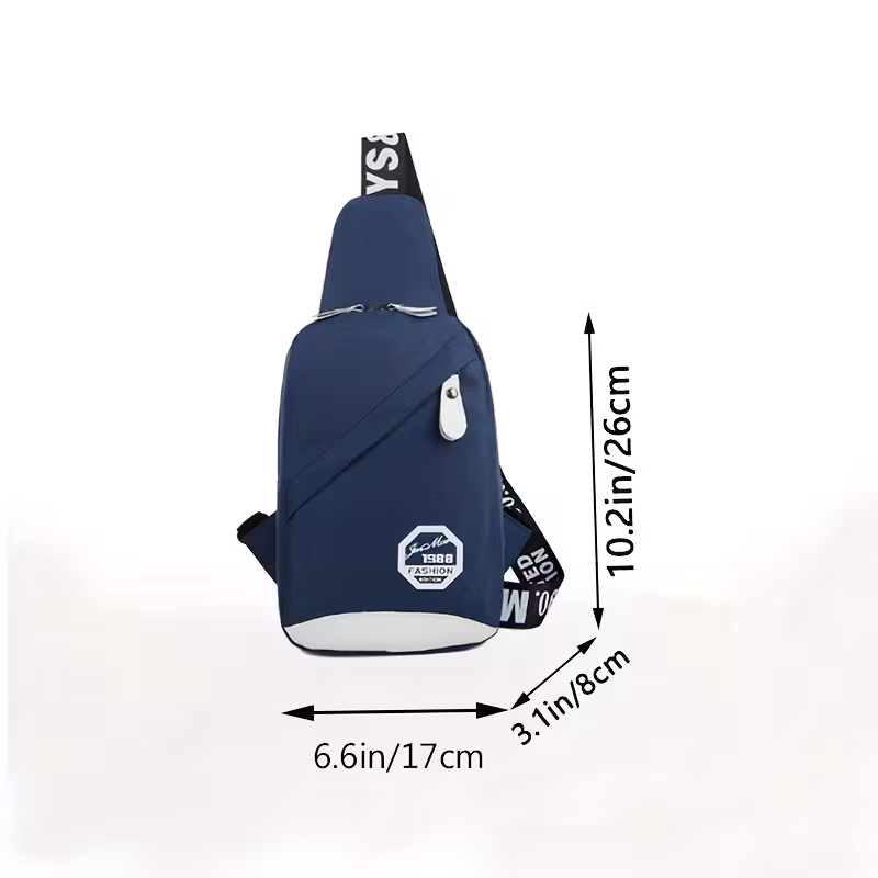 Lightweight Nylon Crossbody Bag 8