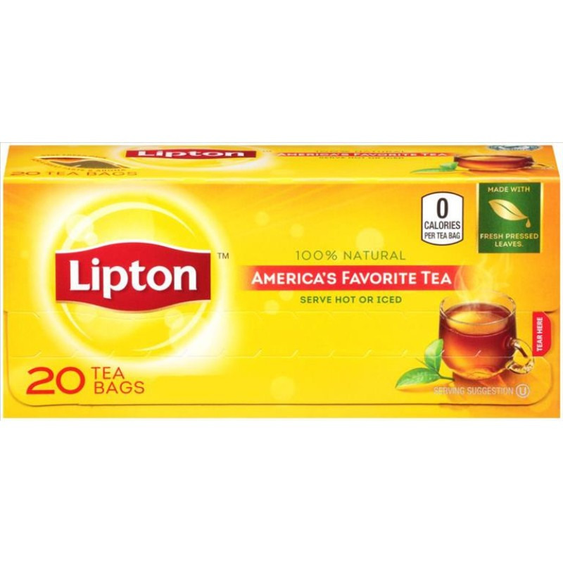 Lipton Yellow Tea bag  2