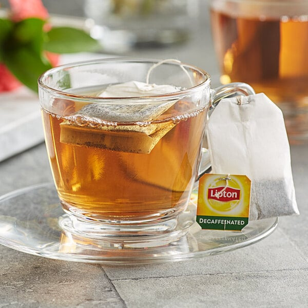 Lipton Yellow Tea bag  4