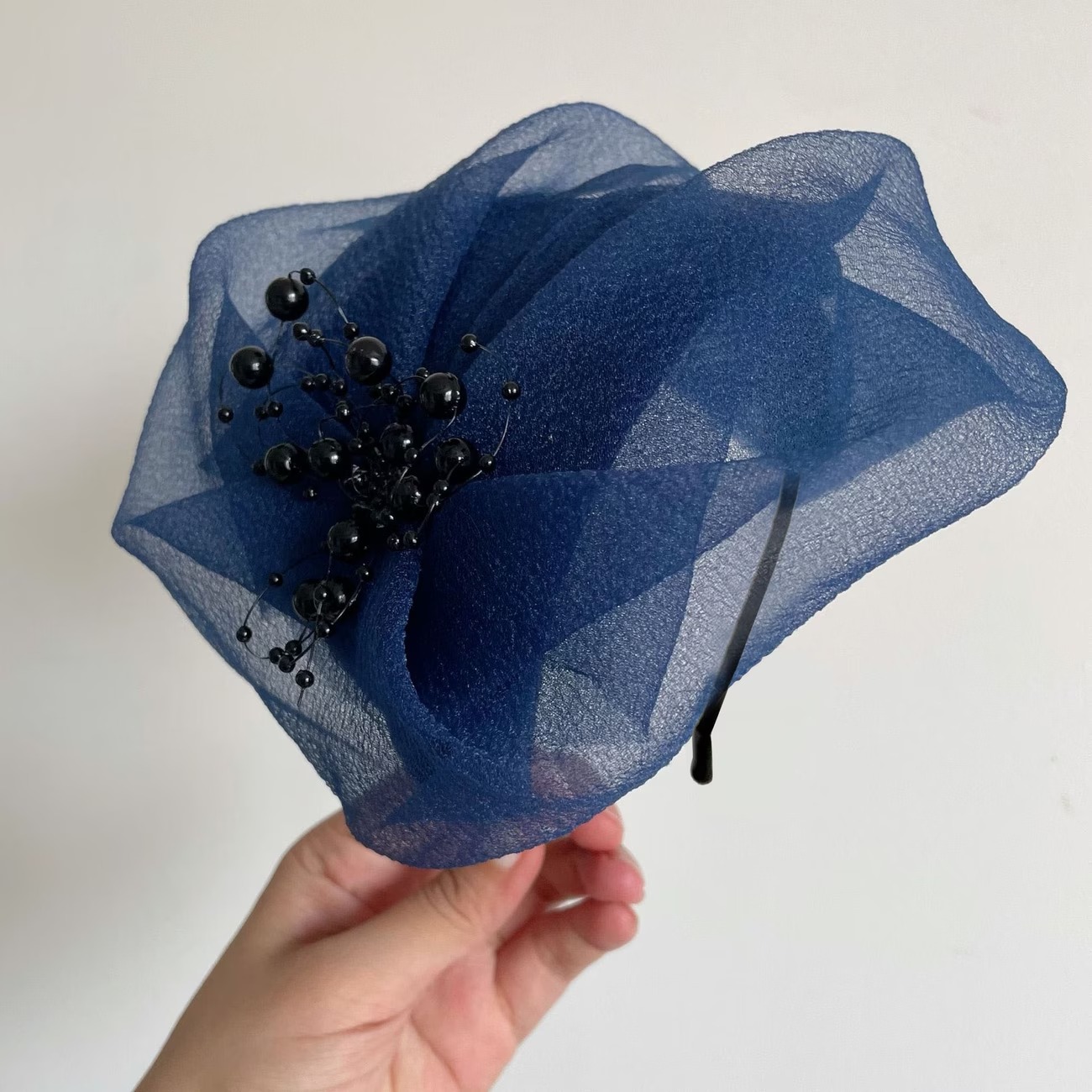 1pc Elegant Fashion Women Half Cap Headband 4