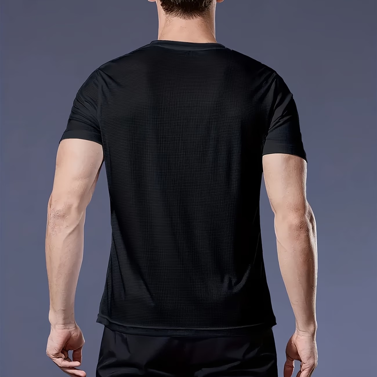 3pcs Men'S Lightweight Breathable T-Shirts 2