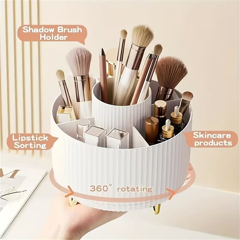 360° Rotating Makeup Organizer 