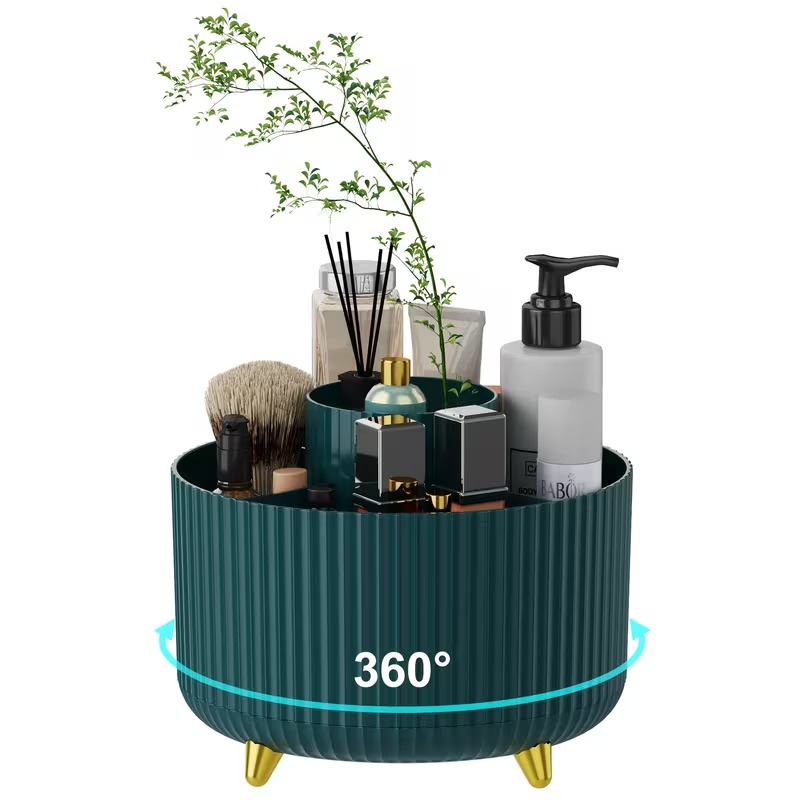 360° Rotating Makeup Organizer  2