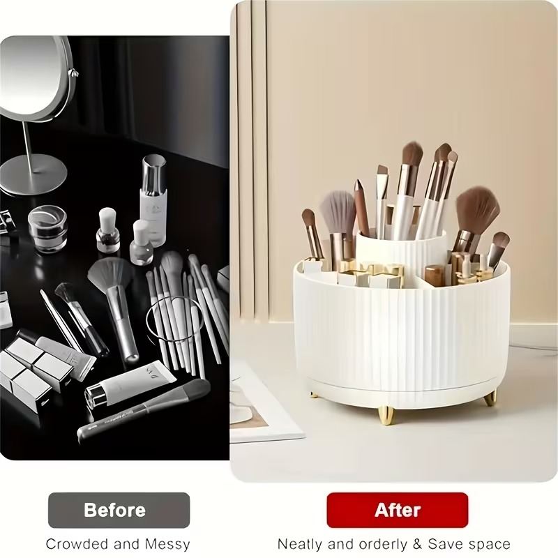 360° Rotating Makeup Organizer  9