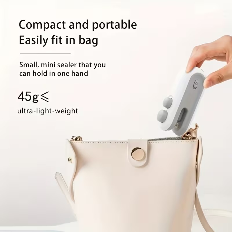 USB Rechargeable Food Bag Sealer 5
