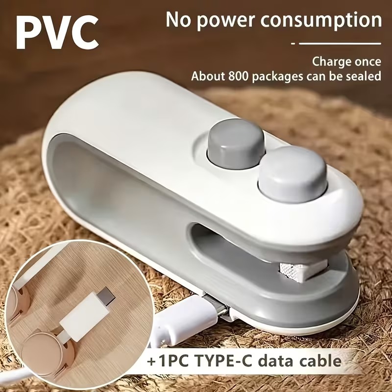 USB Rechargeable Food Bag Sealer 7