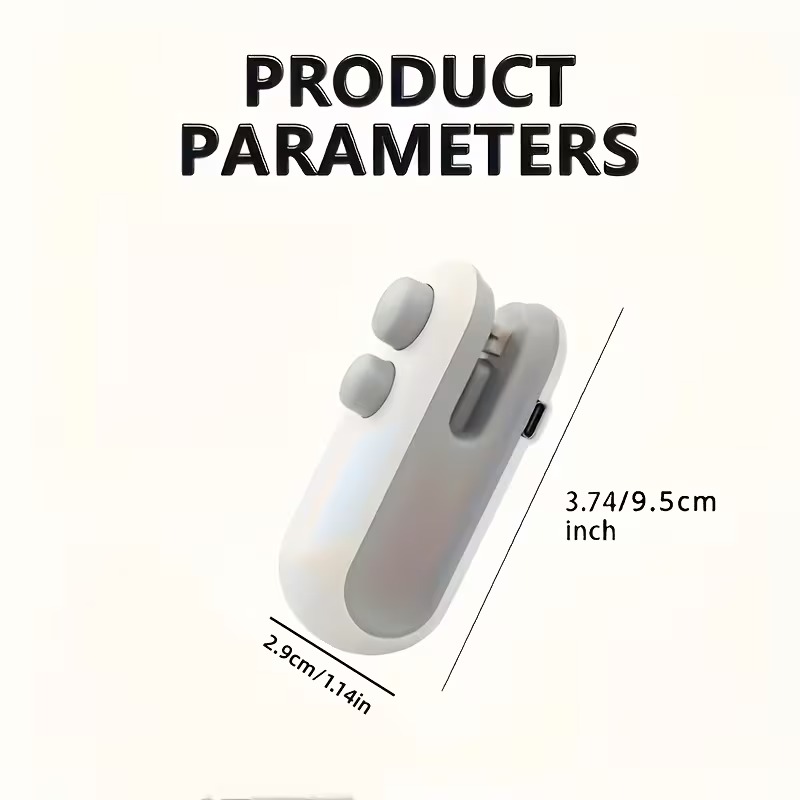 USB Rechargeable Food Bag Sealer 10