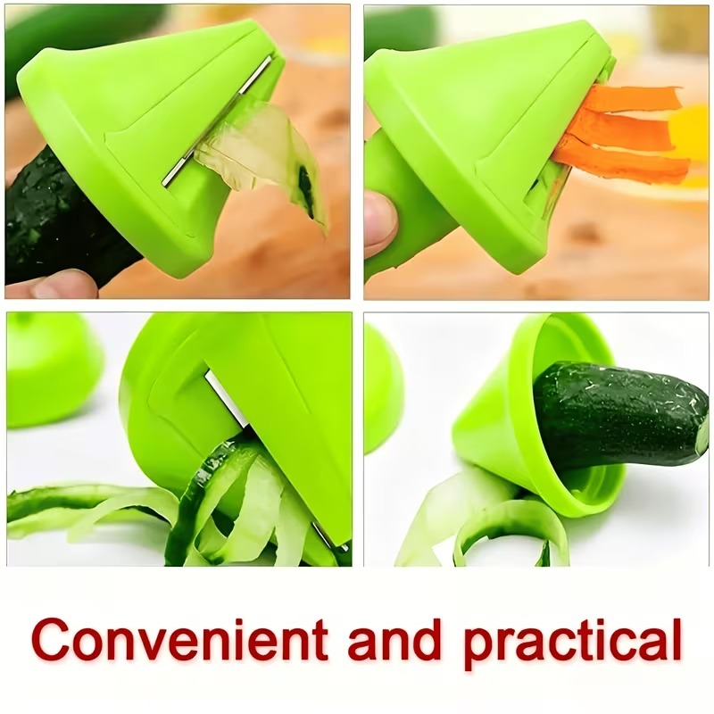 1pc Slicer Upgrades Your Kitchen with This Creative Multi-Functional Conical Vegetable Shredder, Carrot/Cucumber Grater, Fruit And Vegetable Peeler 5