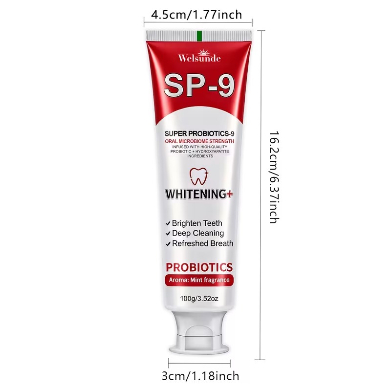 Probiotic Hydroxyapatite Toothpaste, 6
