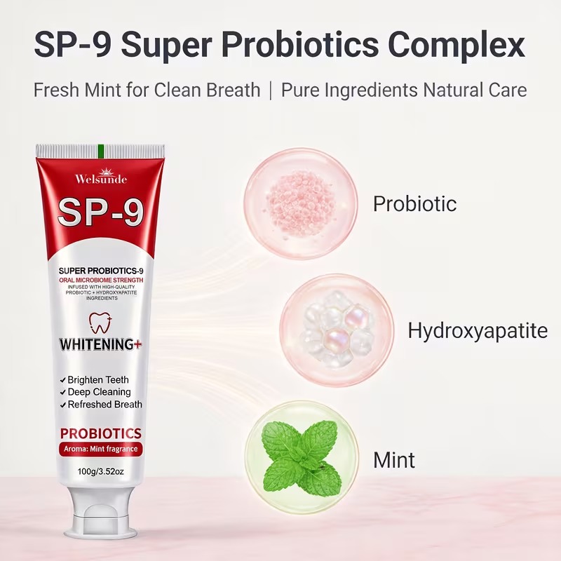 Probiotic Hydroxyapatite Toothpaste, 7