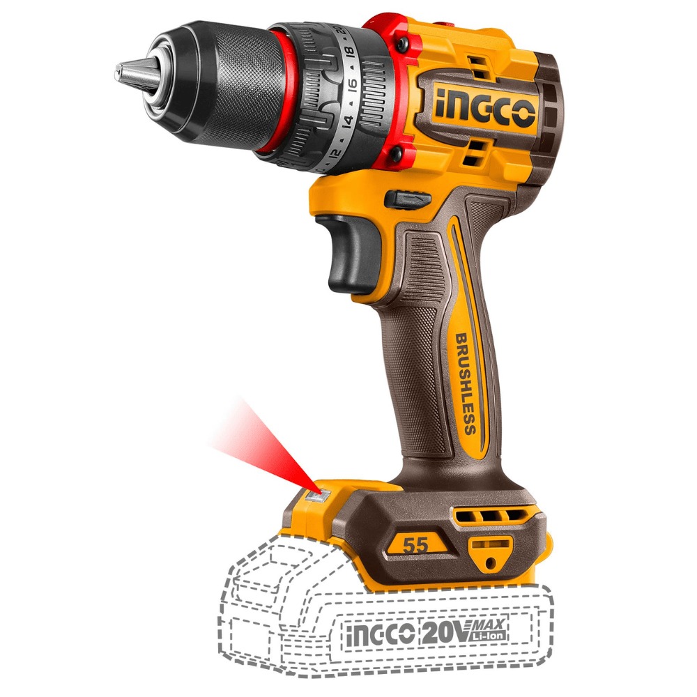 Compact Brushless Cordless Impact Drill 2