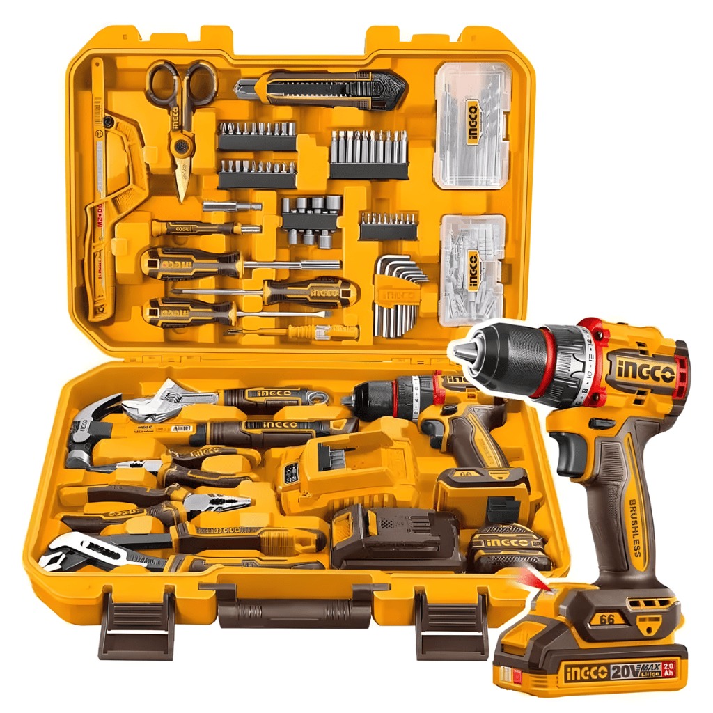 Ingco Industrial 166 Pcs Tools set
