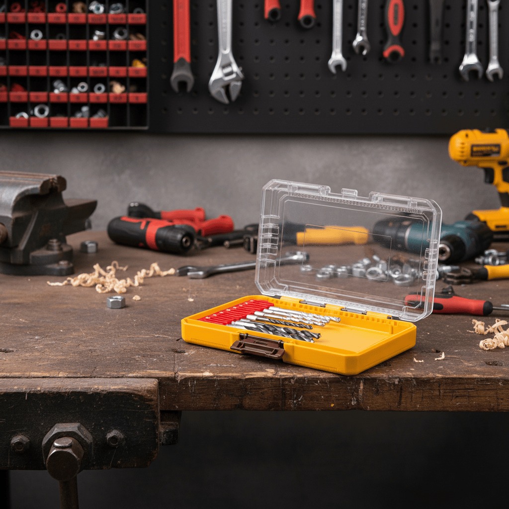 Ingco 16 Pcs metal, multifunction drill, and wood drill bits set 3