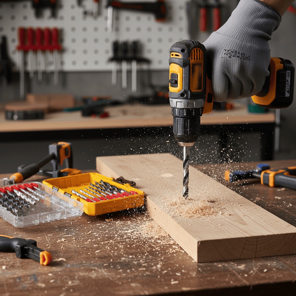 Ingco 16 Pcs metal, multifunction drill, and wood drill bits set 4