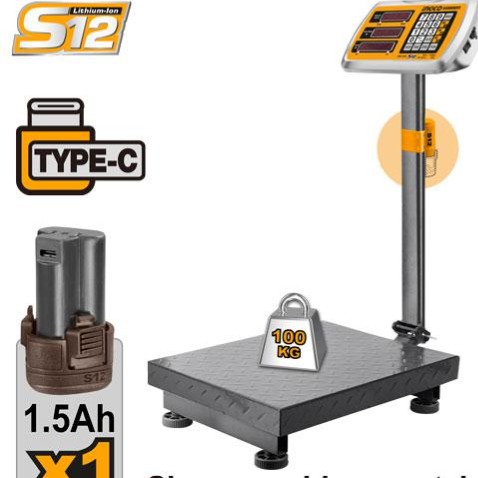 Ingco Cordless scale